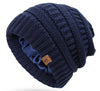 LCF GIK (God Is King) Slouchy Style Satin Lined Winter Beanies- Created for Natural and Curly Hair