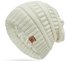 LCF GIK (God Is King) Slouchy Style Satin Lined Winter Beanies- Created for Natural and Curly Hair