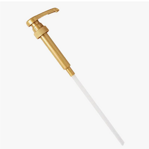Jordan's Skinny Syrup Sugar Free Caramel Syrup with Gold Syrup Pump Dispenser