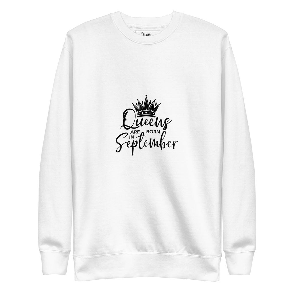 LCF Customized September Birthday's Unisex Premium Sweatshirt