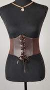 Brown Under Bust Corset Belt | Linda Clay