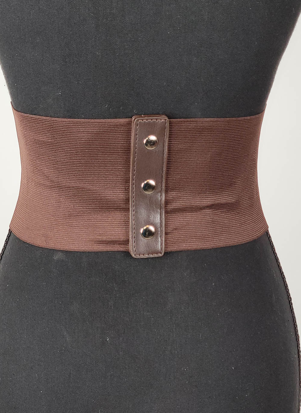 Brown Under Bust Corset Belt | Linda Clay