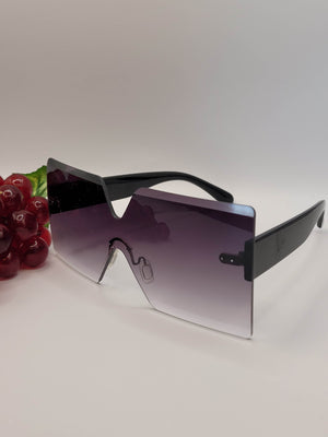 Unisex Retro Purple Grapes Colored Fashion Sunglasses