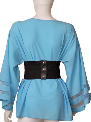 Rings Women’s Black Corset | Linda Clay