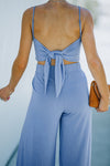 Tie-Back Cami and Split Pants Set | Linda Clay