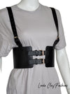 Leather Vintage Style Suspender Belts