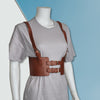 Leather Vintage Style Suspender Belts