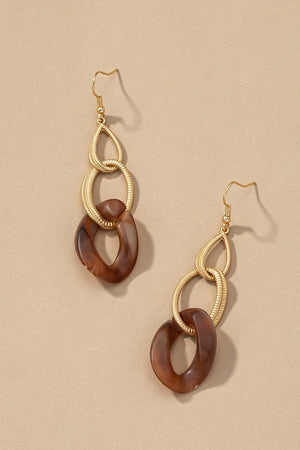 Link Chain Drop Earrings | Linda Clay