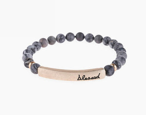 Blessed Bling Beaded Bracelet | Linda Clay