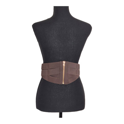 Womens Plus Size Belts Ladies Faux Leather Criss Cross Buckle