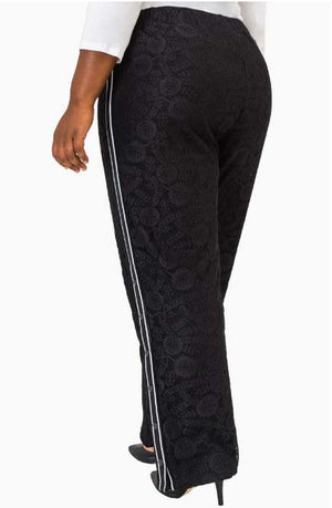 Plus Size Curvy Women's Athletic Palazzo