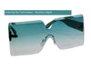 Unisex Retro Blueberry Apple Colored Fashion Sunglasses