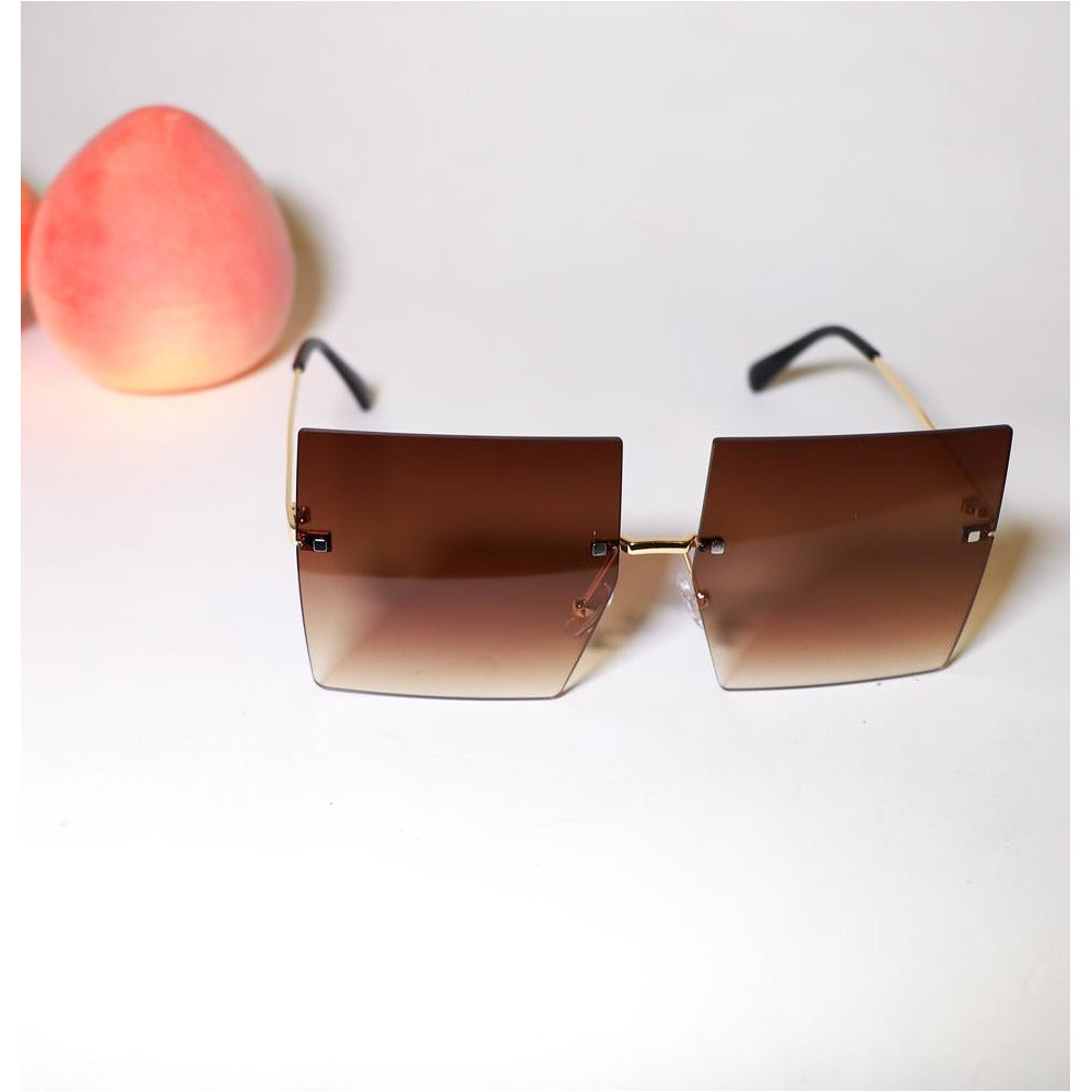 Rimless Fashion Sunglasses