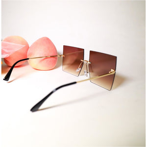 Rimless Fashion Sunglasses