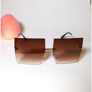 Rimless Fashion Sunglasses