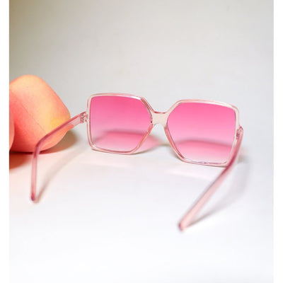 Pink Rimmed Fashionable Sunglasses