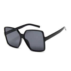 Women's Oversized White Sunglasses