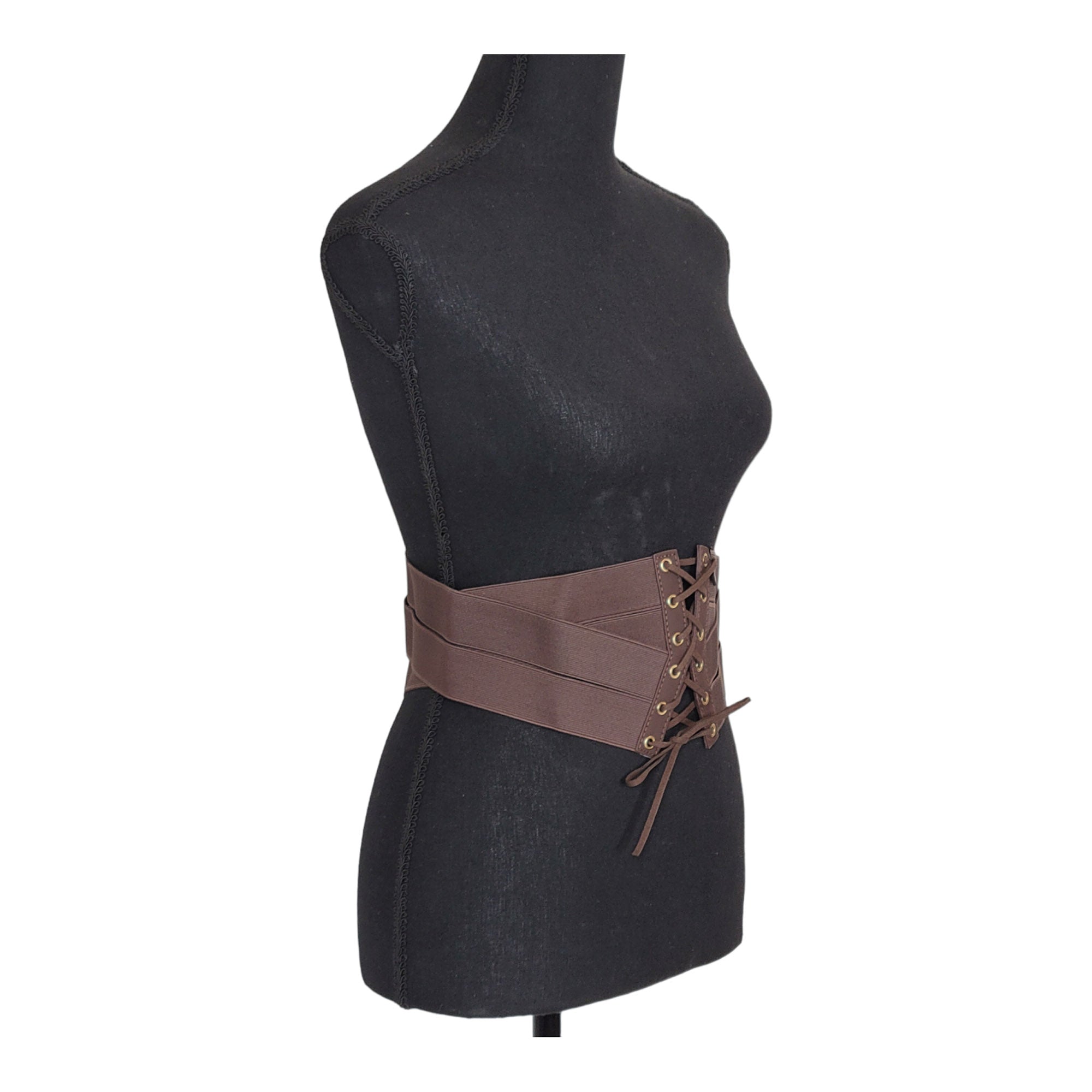 LCF Crisscross Women's Wide Corset Cinch Belt with Zipper - Linda Clay  Fashions & Accessories