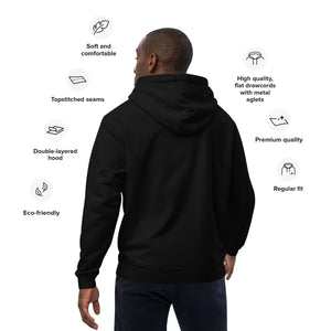 Unisex Behavior Follows Belief Premium Eco Black Hoodie